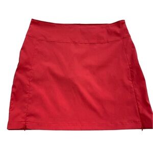 Antigua Coral Dessert Dry Tennis Golf Stretch Skort Skirt 12